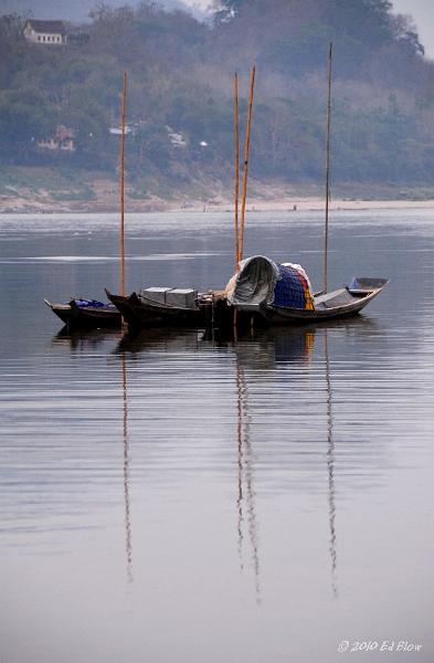 Stillness of eve.jpg - Mekong River, Luang Prabang